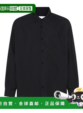 1h可退 香港直邮Lemaire 男士 长袖衬衫 SH1089LF1209 black黑色