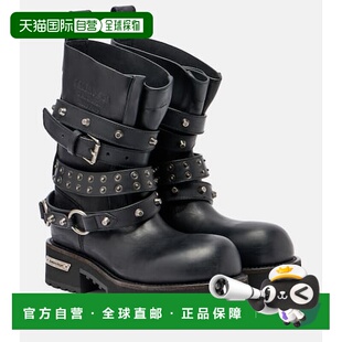 1h可退 香港直邮Balenciaga 巴黎世家 女士 Venom City 皮质骑士