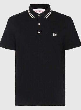 VALENTINO 男士T恤 6V3MH01KAQK0NO SS2025 黑色