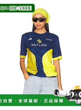 1h可退 香港直邮潮奢 Adidas Originals 女士 x LOVB Salt 湖蓝色