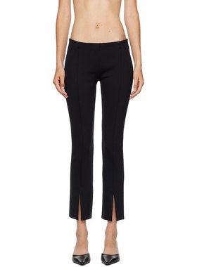 潮奢 The Row 女士 黑色 Thilde 长裤 3448K106