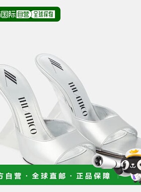 香港直邮The Attico 女士 Cheope 凉拖 metal 时尚金属色舒适单鞋