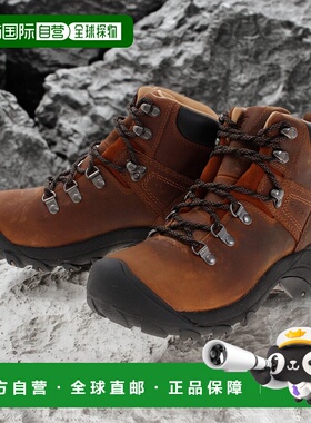 日本直邮KEEN 女士徒步高帮鞋 PYRENEES Syrup 1004156 防水透湿