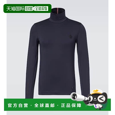 1h可退 香港直邮moncler 盟可睐 男士 Logo turtleneck fleece to