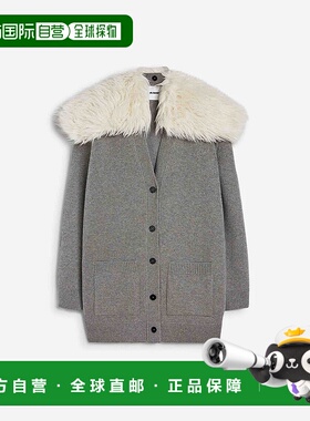 香港直邮JIL SANDER 女士外套 J02HP0043030 AW2025 灰色 Jil San