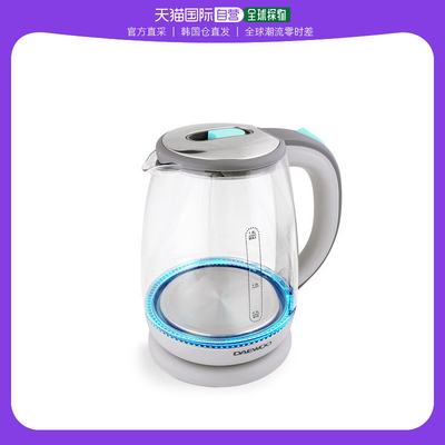 韩国直邮Daewoo 电热水壶/电水瓶 玻璃电热水壶1.8升（薄荷灰色）