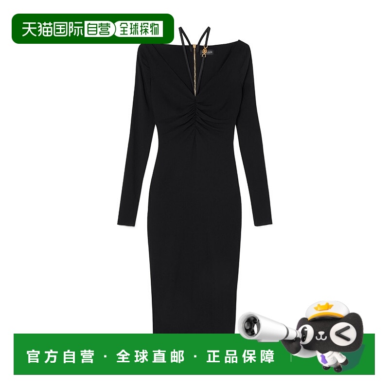 香港直邮Versace 长袖连衣裙 10063381A00523包臀裙