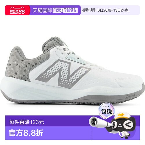 日本直邮New Balance 696 V6 O 女士网球鞋 W6968FM2E