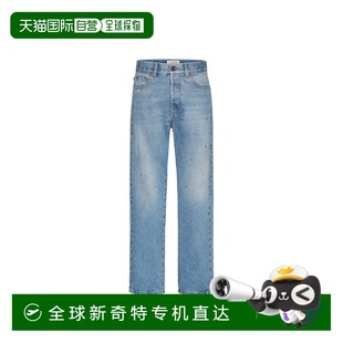 香港直邮VALENTINO 牛仔裤 1h可退 男士 蓝 2V3DE01T93Q558 SS2023