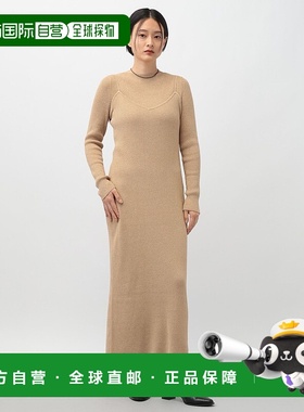 1h可退 日本直邮apart by lowrys 女士双色无袖毛织连衣裙 134140