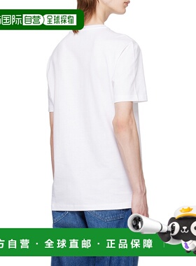 香港直邮Versace 圆领短袖T恤 10084811A08489范思哲针织