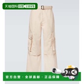香港直邮Jacquemus 裤 男士 1h可退 棉质亚麻工装 001268休闲裤