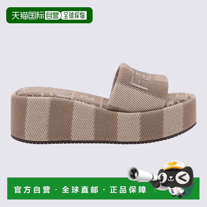 1h可退 香港直邮FENDI 女士凉鞋 8R8515ASB5F1STE CO 花色 Scarpe
