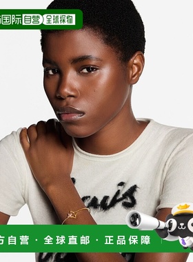 自营1h可退 欧洲直邮LV路易威登 女士金色金属星形老花花朵手链