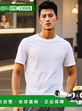 香港直邮PRADA 男士T恤 UJN712S2111YDPF0009BIANCO SS2025