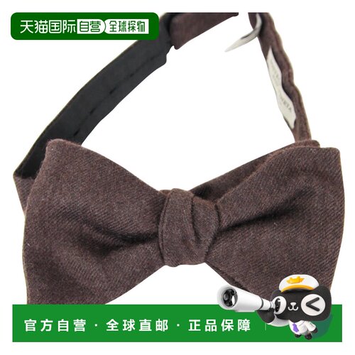 自营Bottega Veneta Men's Silk Cashmere Bow Tie - brown 美国