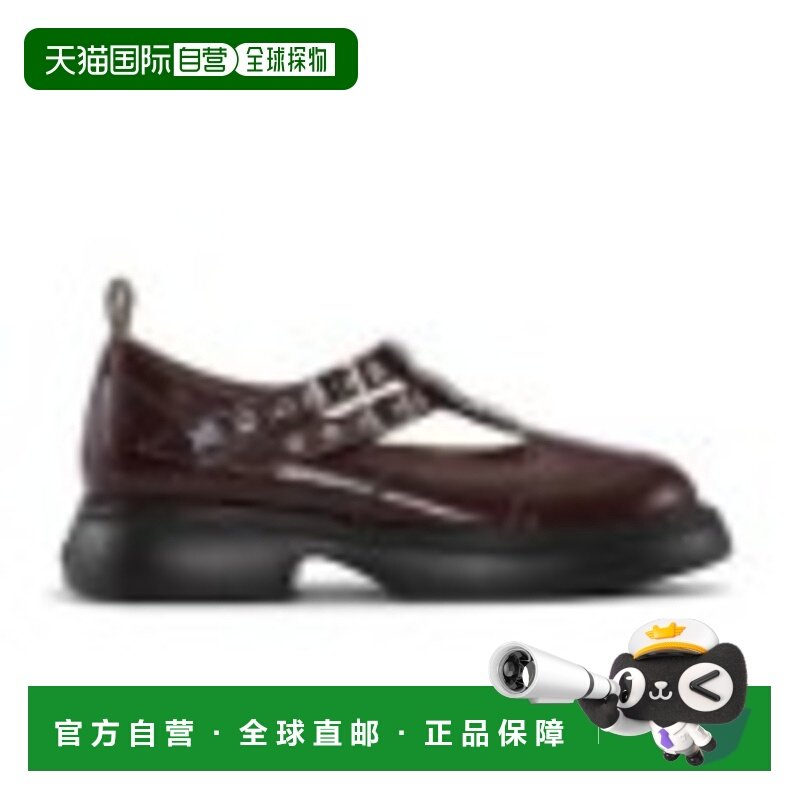 香港直邮GANNI 甘尼 女士 蝴蝶玛丽珍鞋 S3077 brown棕色 舒适时,女鞋,乐福鞋（豆豆鞋）,淘宝优惠券,粉丝福利购,淘宝优惠卷
