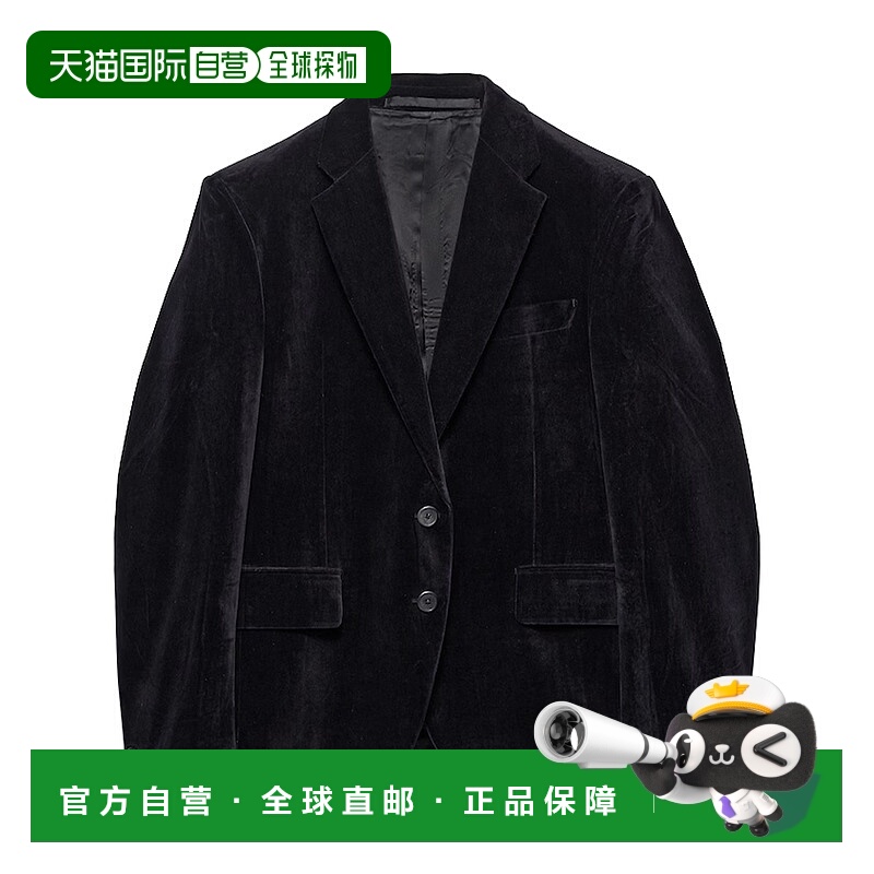 1h可退 香港直邮PRADA 女士夹克 P593P18MKF0002 SS2026 黑色 GIA