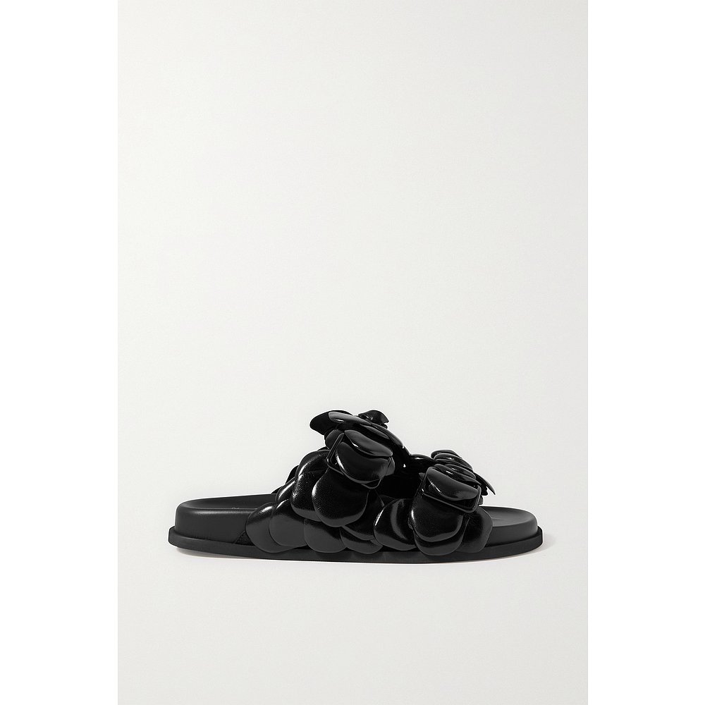 Valentino 华伦天奴 女士 Rosa 贴花皮革凉鞋 XW2S0AX0YFS