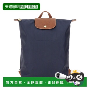 香港直邮LONGCHAMP 女士双肩包 10284089P68 AW2025 蓝色 LE PLIA