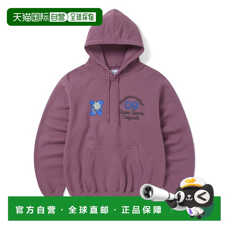 韩国直邮THISISNEVERTHAT 连帽衫Edelweiss Hoodie FuchsiaTN233T