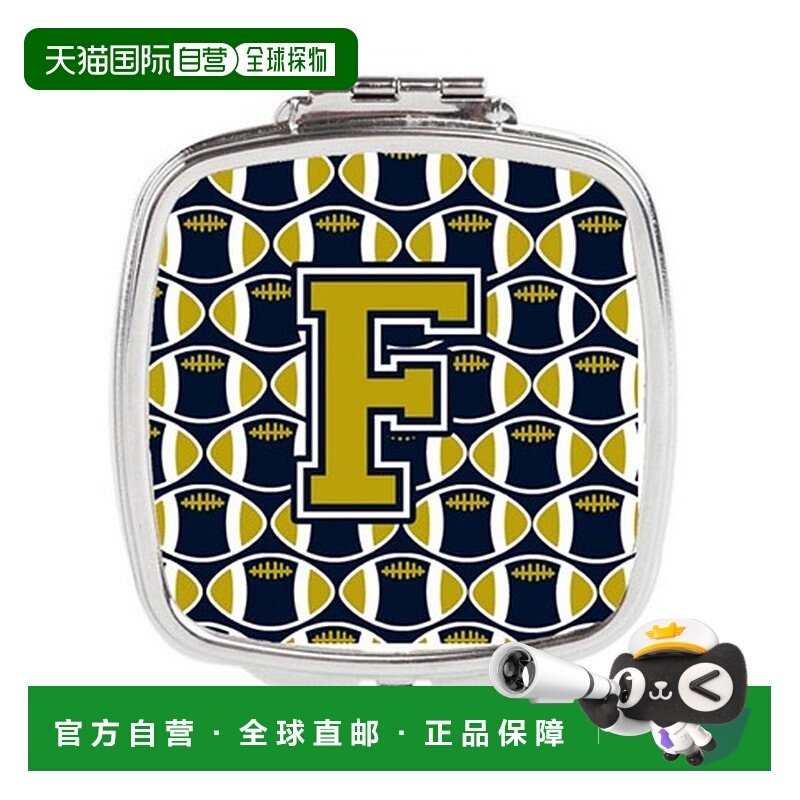 自营 Carolines Treasures CJ1074-FSCM 字母 F 足球蓝色和正品