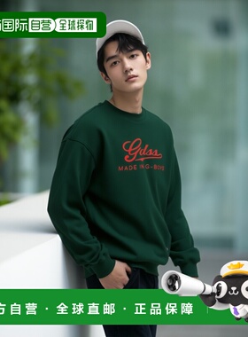 1h可退 日本直邮GDSS 男士复古风印花连帽卫衣 69130013627