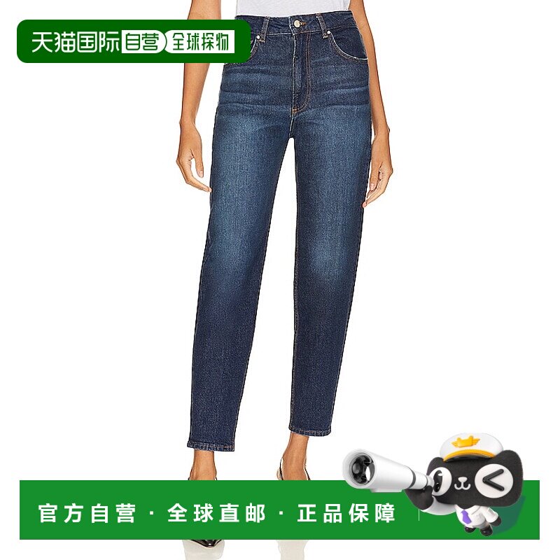 1h可退 香港直邮ANINE BING 女士 Clyde 牛仔裤 A069143489直筒裤