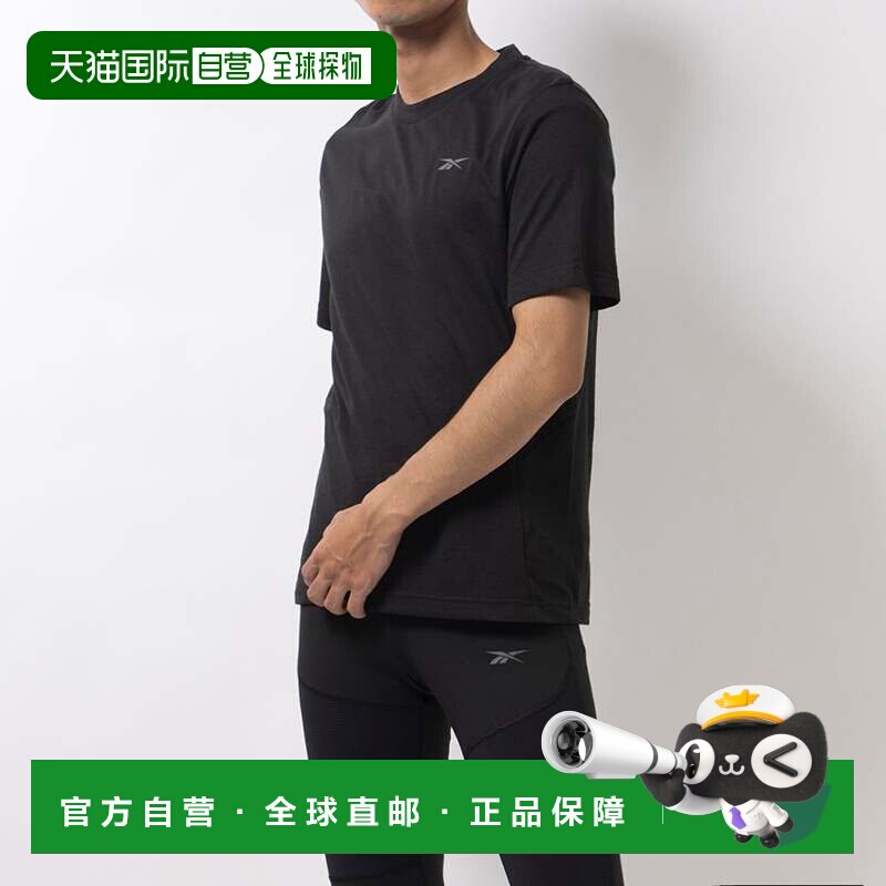日本直邮STRENGTH 运动T恤 黑色 - 实物图