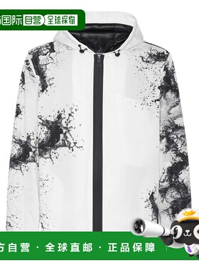 自营plein sport尼龙防风衣 Splash Extreme - 白色 / 黑色 美国