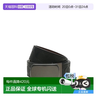 奥莱款 皮质腰带新款 香港直邮Coach蔻驰 男士 潮流牛皮 男款 黑色时尚