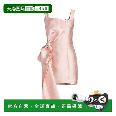 1h可退 【美国直邮】Elliatt|Corsage 缎带蝴蝶结迷你连衣裙