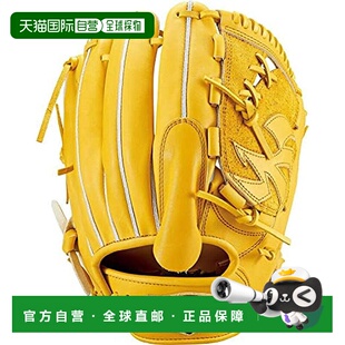 【日本直邮】Zett捷多 棒球手套4号 右投 黄5400 BPROG411