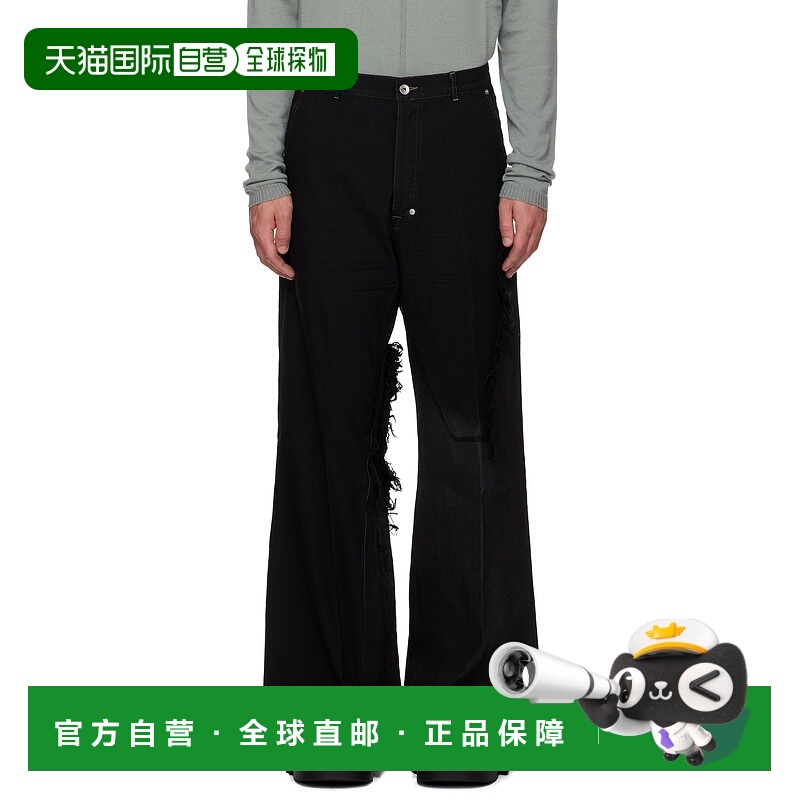 1h可退 香港直邮潮奢 rick owens 瑞克 欧文斯 男士 黑色 Concord