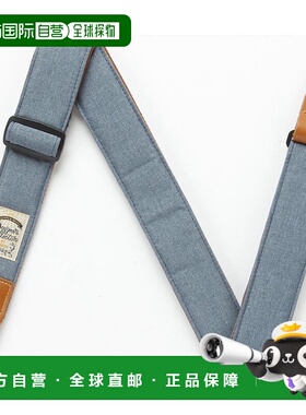 【日本直邮】依班娜电吉他电贝斯背带粗布质地灰蓝色DCS50-LBL