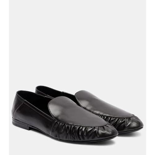 Saint Laurent 圣罗兰 女士 Alain 皮质乐福鞋