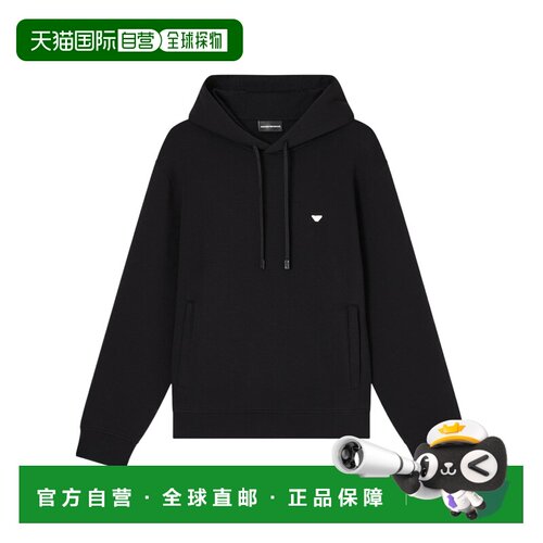 香港直邮EMPORIO ARMANI 男士 长袖连帽卫衣 crov 【付后1h可退】