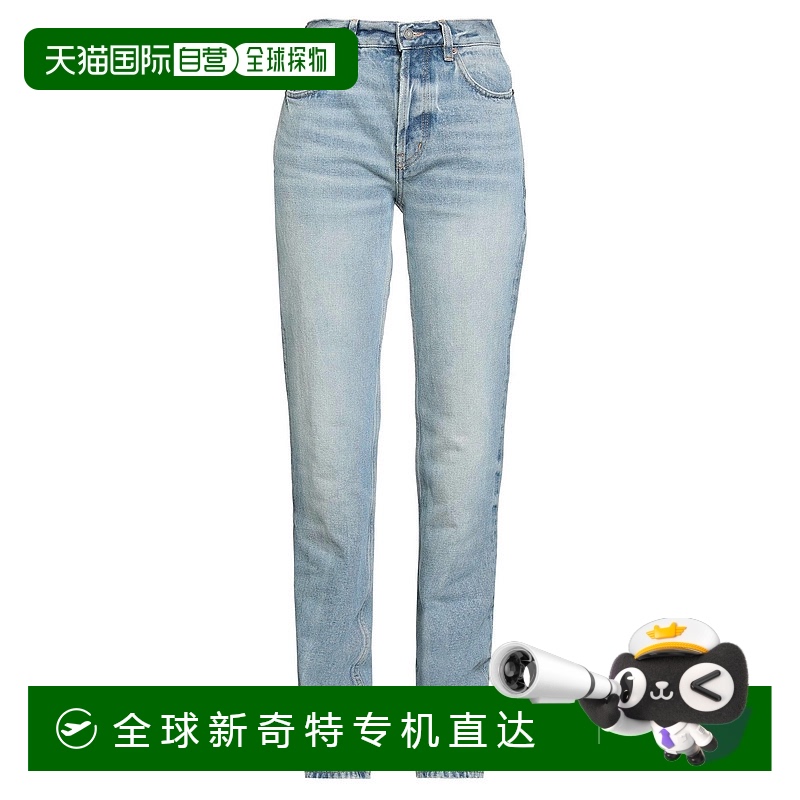 1h可退 香港直邮潮奢 Saint Laurent 圣罗兰 女士 牛仔长裤