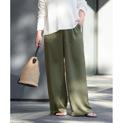 1h可退 日本直邮JOURNAL STANDARD relume 女装 缎面贝克裤 26030