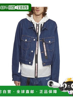 香港直邮OFF-WHITE 男士夹克 JYE0043860303288BLU SS2018