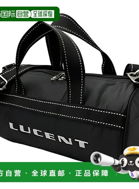 日本直邮LUCENT 迷你鼓包 黑色 尼龙 小物件 杂货 穿戴配件 网球