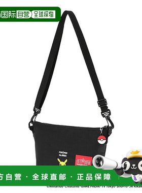 日本直邮Manhattan Portage Zuccotti 手拿包口袋妖怪皮卡丘黑色