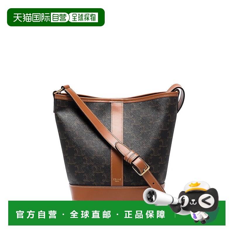 香港直邮Celine 思琳 女士 TRIOMPHE CANVAS小号水桶包 191442CAS