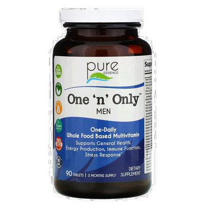香港直发Pure Essence男士复合维生素矿物质增强体力补充营养90片