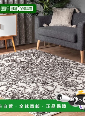 自营 nuLOOM Transitional Medallion Elisa 小地毯 - 灰色 美国