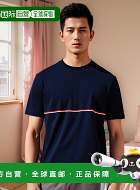 香港直邮THOM BROWNE 男士T恤 MJS221AJ0058415潮牌透气高级感