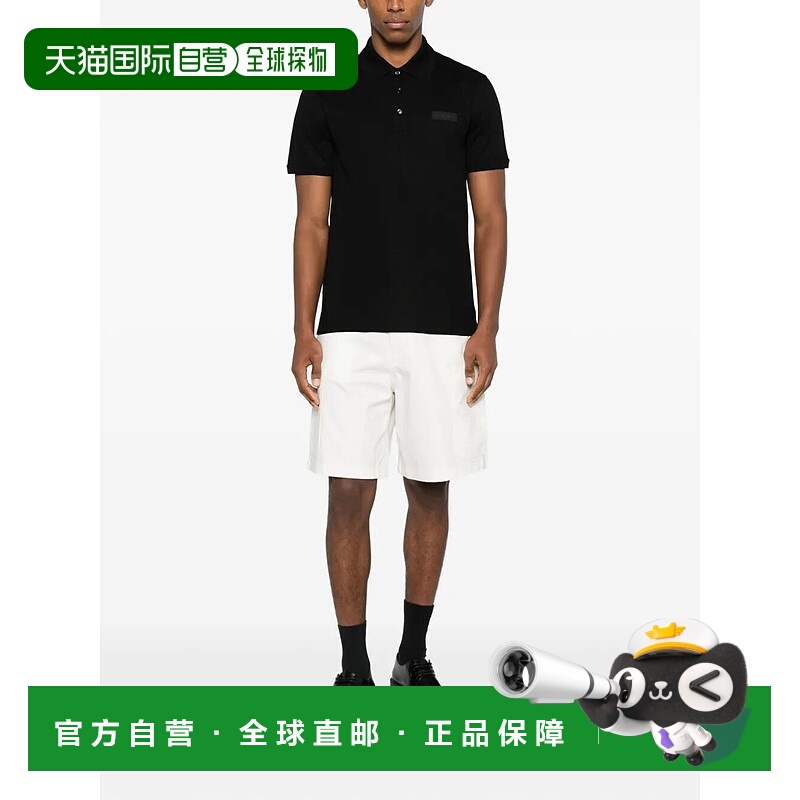 1h可退 香港直邮GIVENCHY 男士POLO衫 BML00G3YSG001 SS2026 黑色