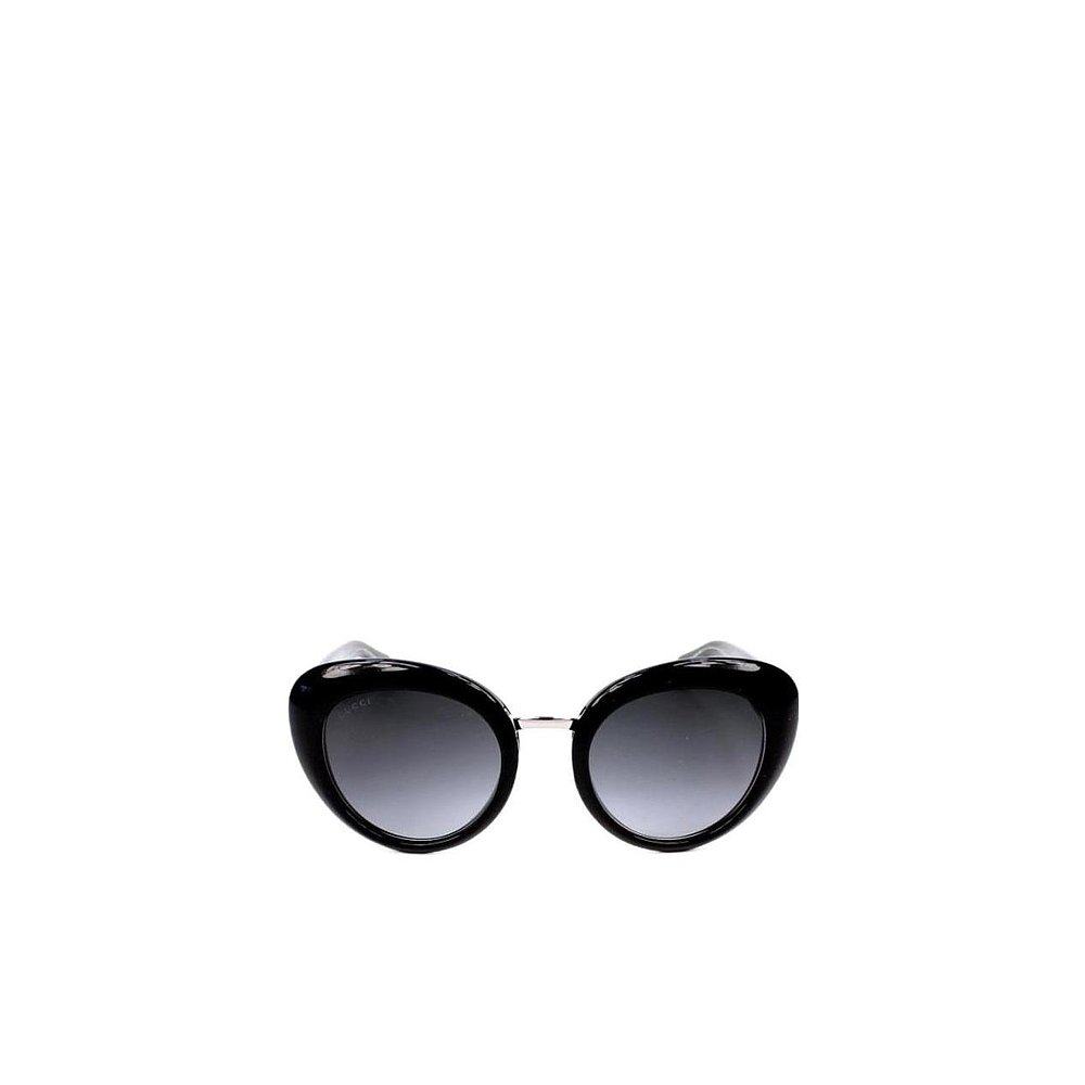 GUCCI 女士眼镜 GG3808Y6C AW2024 黑色 黑色圆框太阳镜