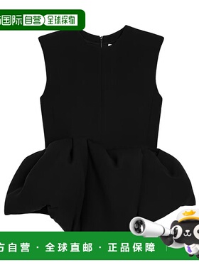 香港直邮CELINE 女士连体衣 RX0EM0T5338NO SS2026 黑色 羊毛真丝