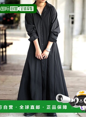 1h可退 日本直邮antiqua 女士都市风格A字衬衫连衣裙 PL00044